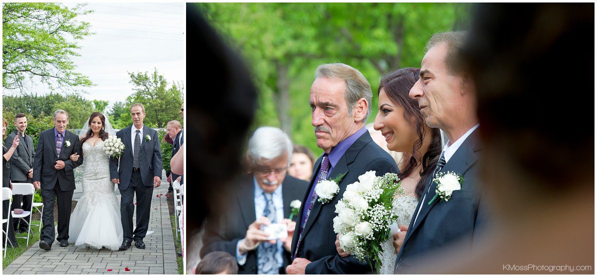 Outdoor Lehigh Valley Wedding Ceremony | K. Moss Photography