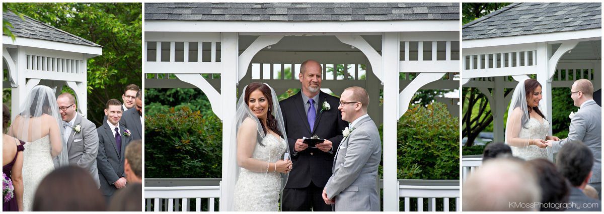 Outdoor Lehigh Valley Wedding Ceremony-Hanover Grand Ballroom-Lehigh Valley Wedding Photographer-Bethlehem PA Wedding Photos | K. Moss Photography