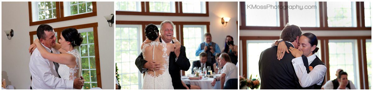 The Barn at Flying Hills Father Daughter dance | K. Moss Photography