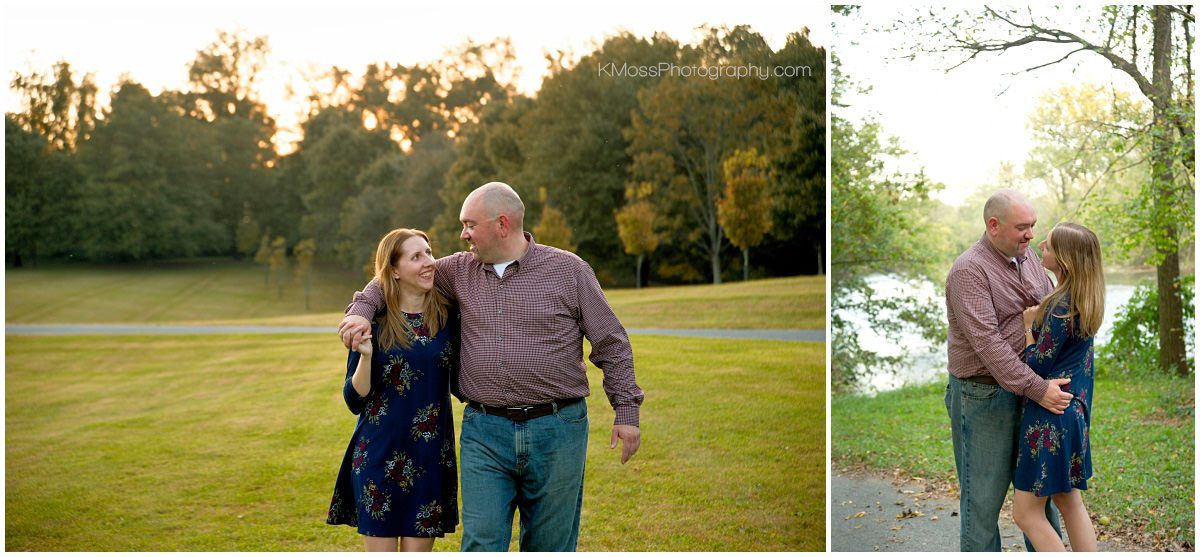 Fall engagement session in Wyomissing, PA | K. Moss Photography