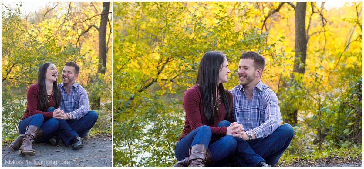 Berks County PA Outdoor Engagement Session | K. Moss Photography