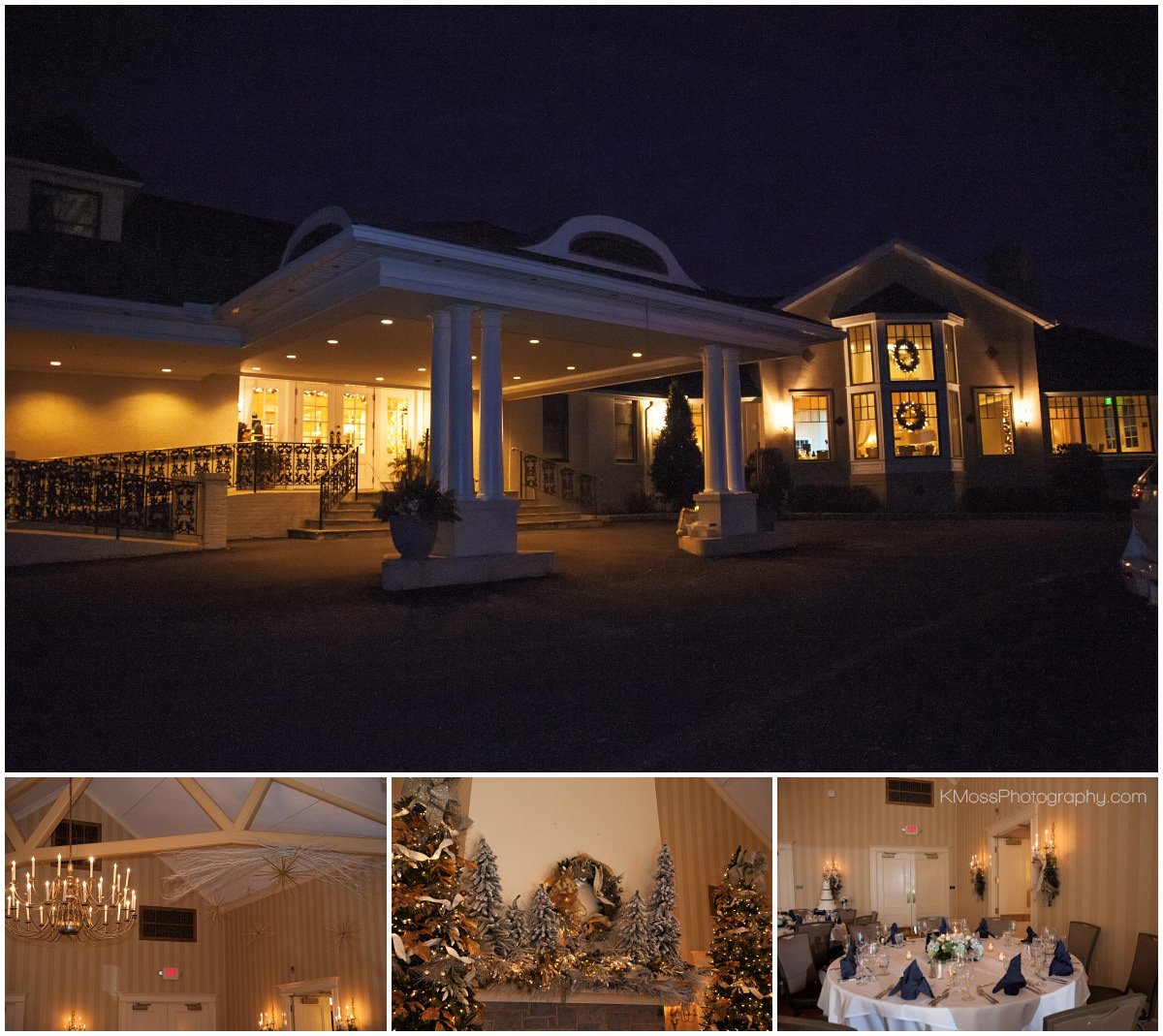 Berkshire Country Club Berks County Winter Wedding | K. Moss Photography