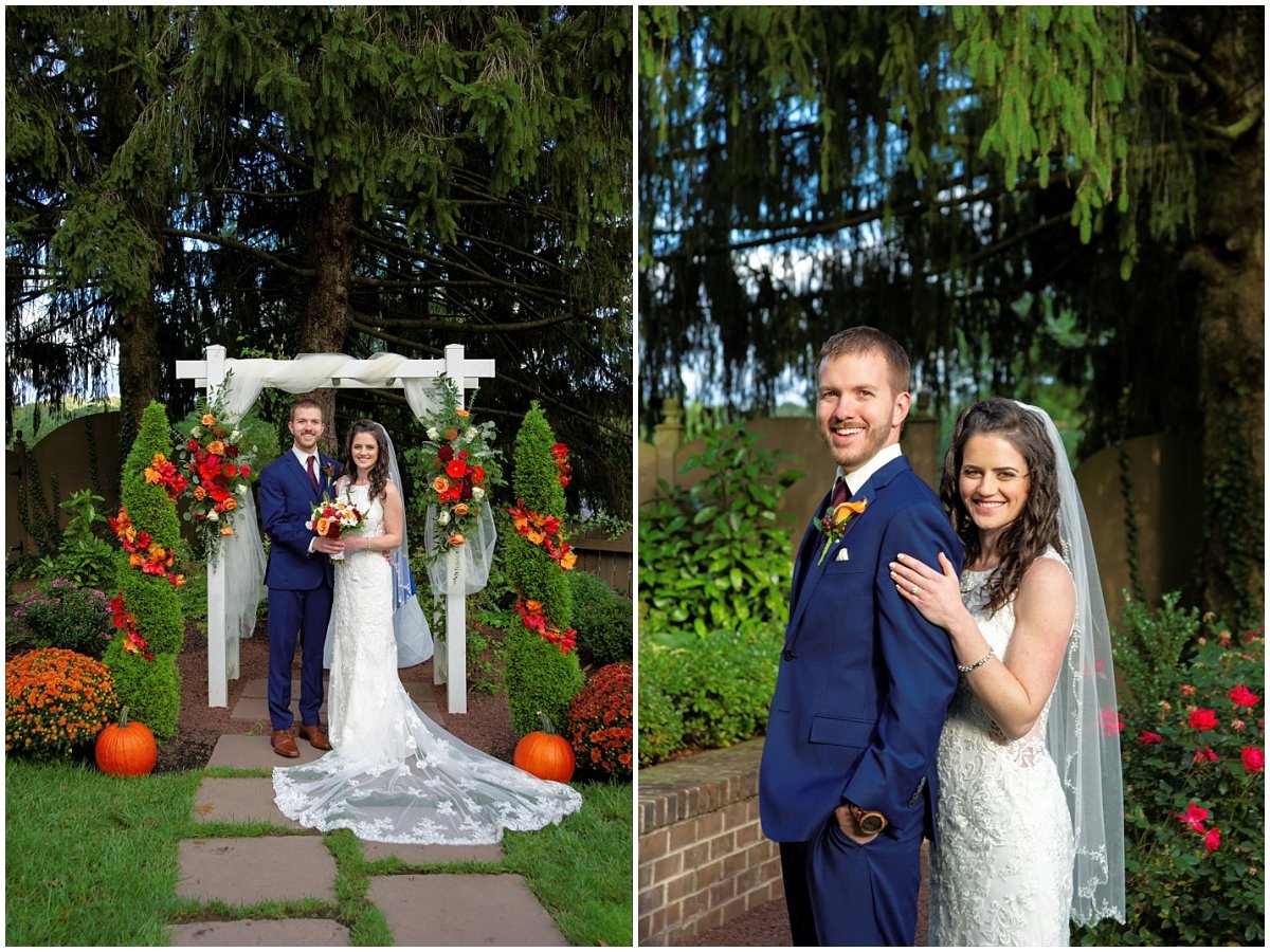 Barn at Flying Hills fall wedding | K. Moss Photography